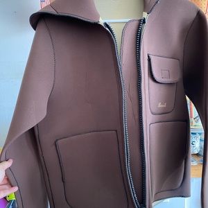 Men’s Benik water suit jacket zip up brown